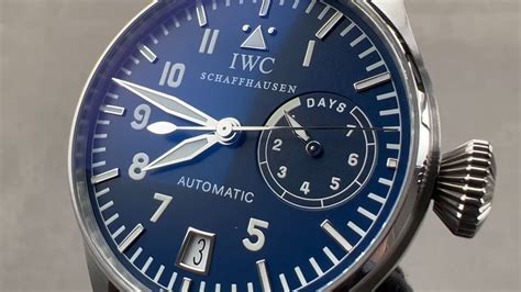 iwc pilot review|iwc big pilot models.